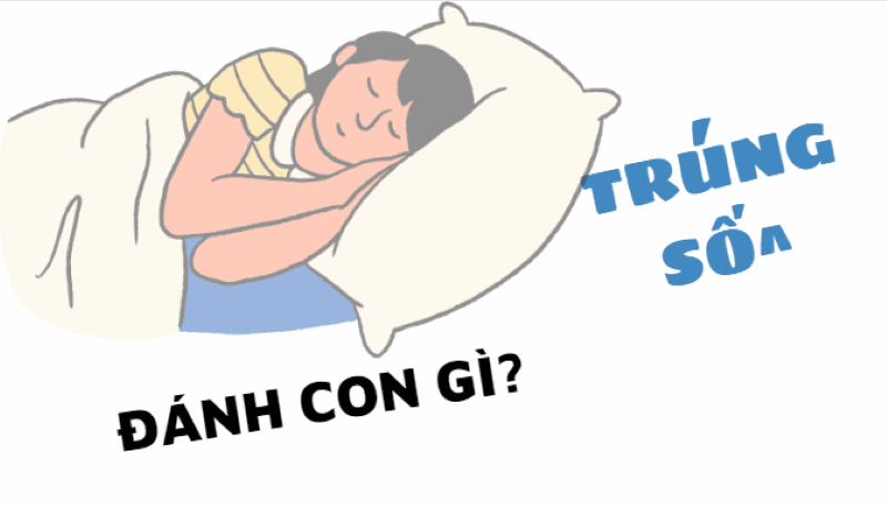 mơ thấy trúng số đánh con gì