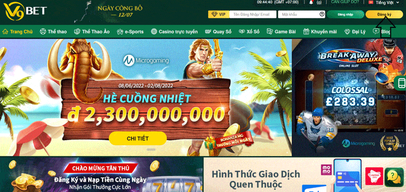 truy cập nhà cái v9bet