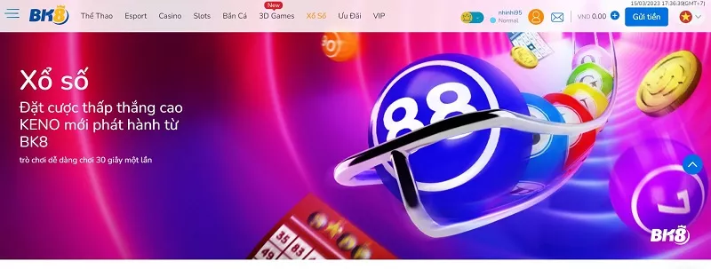 xổ số bk8