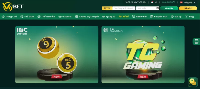 xổ số tại v9bet