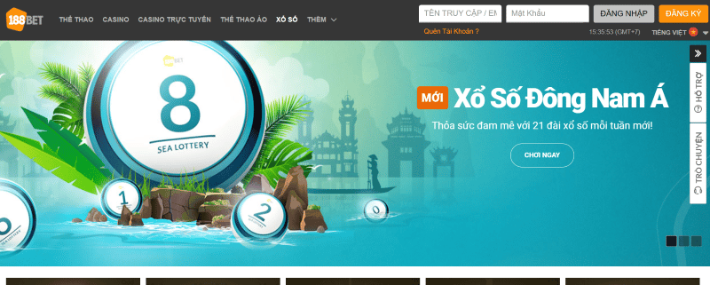 xổ số tại 188bet