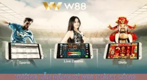 hướng dẫn đăng ký w88