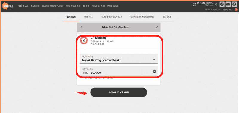 nạp tiền 188bet qua hình thức vn ibanking