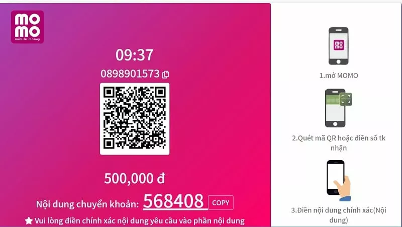 quét mã qr