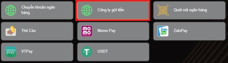 chọn công ty gửi tiền
