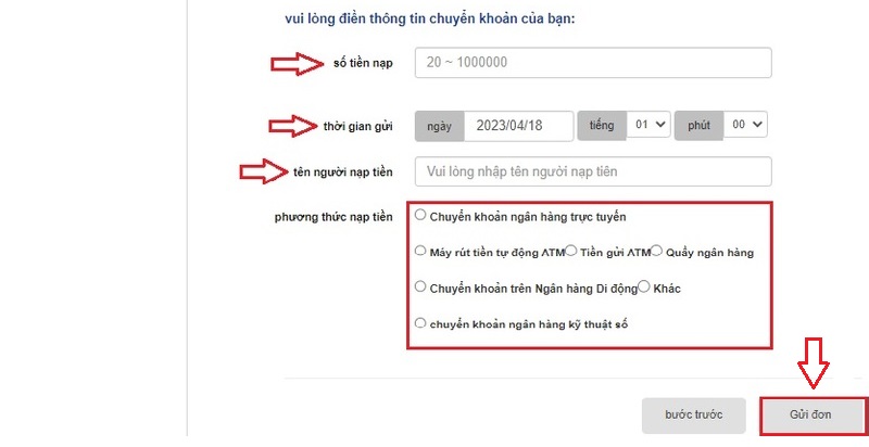 công ty gửi tiền b3