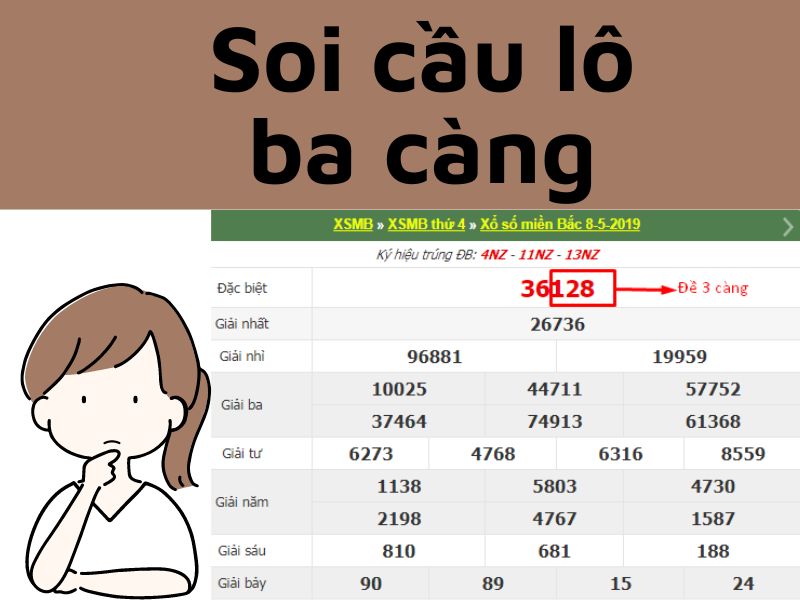 cách soi cầu lô ba càng