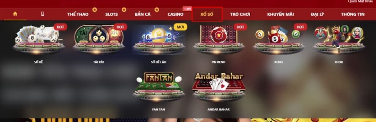 truy cập vào trang xổ số lô đề trực tuyến